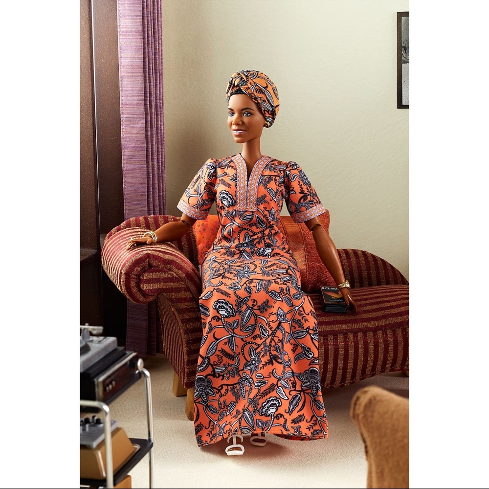 Dr. Maya Angelou Barbie Inspiring Women Doll - Picture 5 of 9